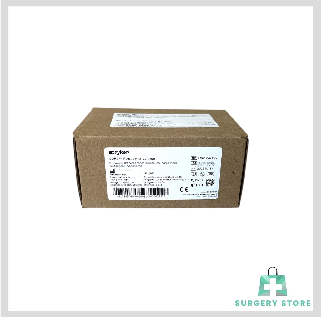 5400-5 - STRYKER CORE MAESTRO OIL CARTRIDGE (NEW)