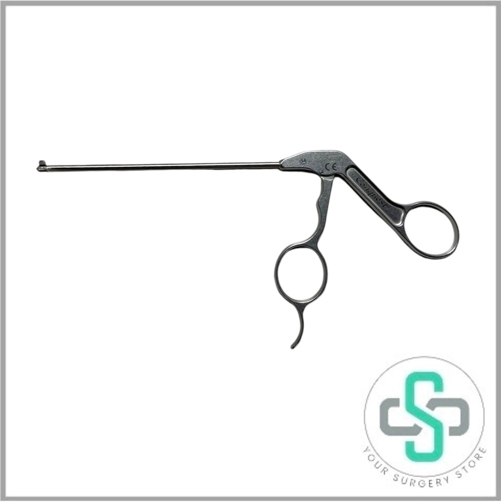 300-034-401 - STRYKER CONQUEST ARTHROSCOPIC MANUAL INSTRUMENT: ROTARY PUNCH, 90 DEGREE LEFT, 3.4MM (USED)