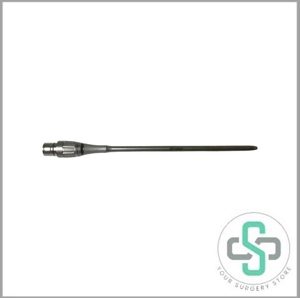 5407-120-490 - STRYKER SIGNATURE ELITE STRAIGHT ATTACHMENT, 20CM, BLACK (USED)