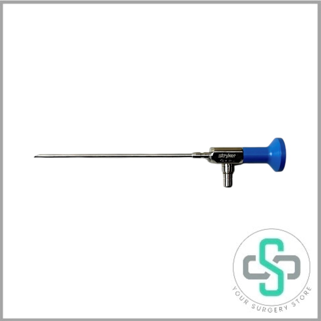 502-104-070 - STRYKER IDEAL EYES HD ARTHROSCOPE, 4.0MM 70 DEGREE, 140MM, EYEPIECE, AUTOCLAVABLE (USED)