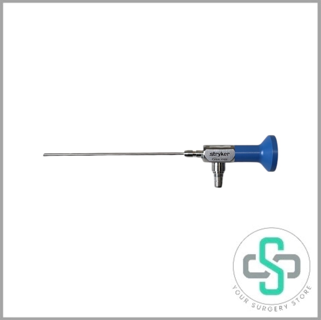 502-127-030 - STRYKER IDEAL EYES HD ARTHROSCOPE, 2.7MM 30 DEGREE, AUTOCLAVABLE (USED)