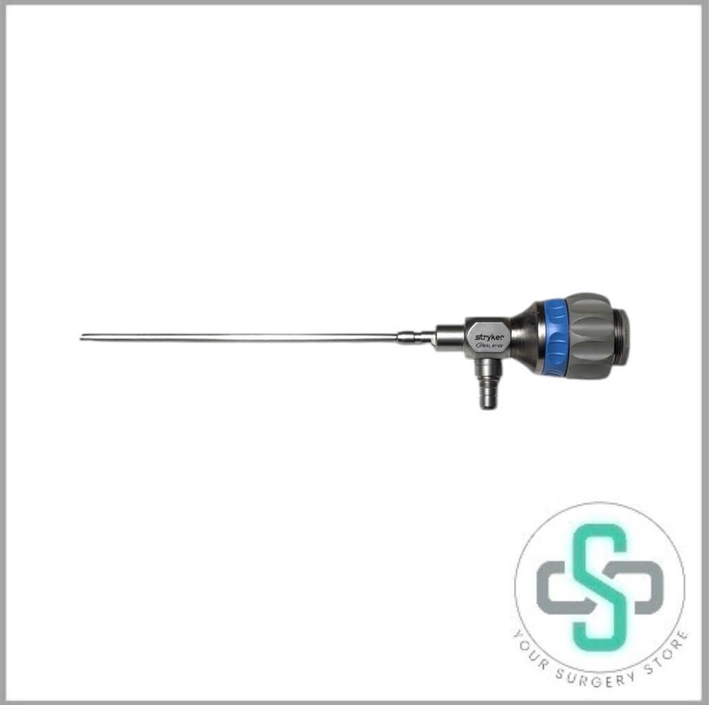 502-904-030 - STRYKER IDEAL EYES PRECISION HD C-MOUNT ARTHROSCOPE, 4MM 30 DEGREE 140MM LENGTH, AUTOCLAVABLE (USED)