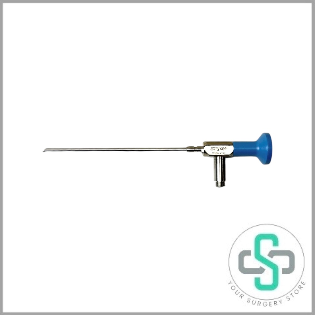 502-104-045 - STRYKER IDEAL EYES HD ARTHROSCOPE, 4.0MM 45 DEGREE, EYEPIECE, SPEED-LOCK, AUTOCLAVABLE (USED)