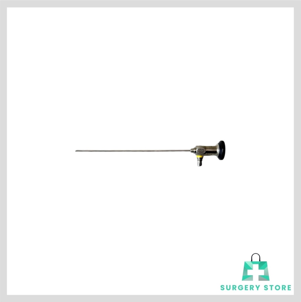 7229CA - KARL STORZ 2.7 MM 70º HOPKINS® II AUTOCLAVABLE TELESCOPE, 18 CM, YELLOW (USED)