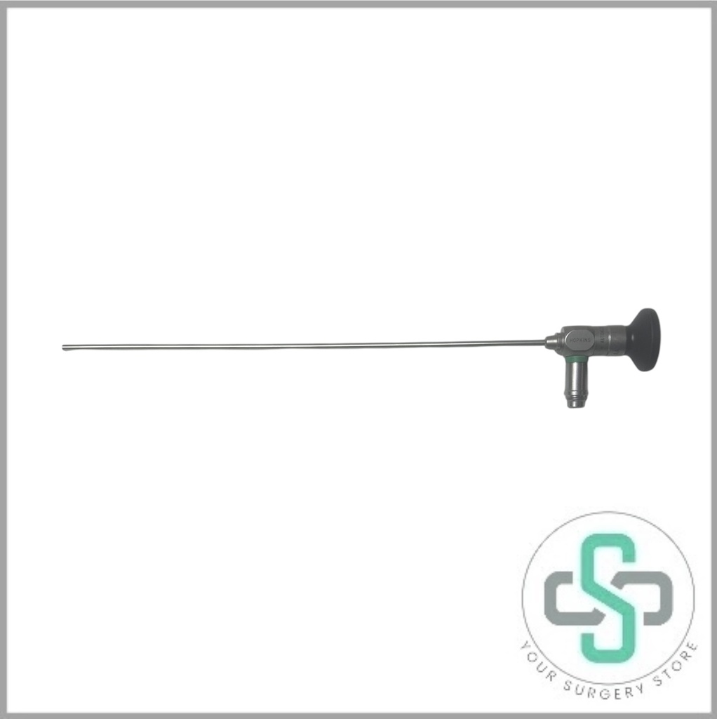 26007AA - KARL STORZ HOPKINS II TELESCOPE, 3.3MM 0 DEGREE, AUTOCLAVABLE, 25CM (USED)