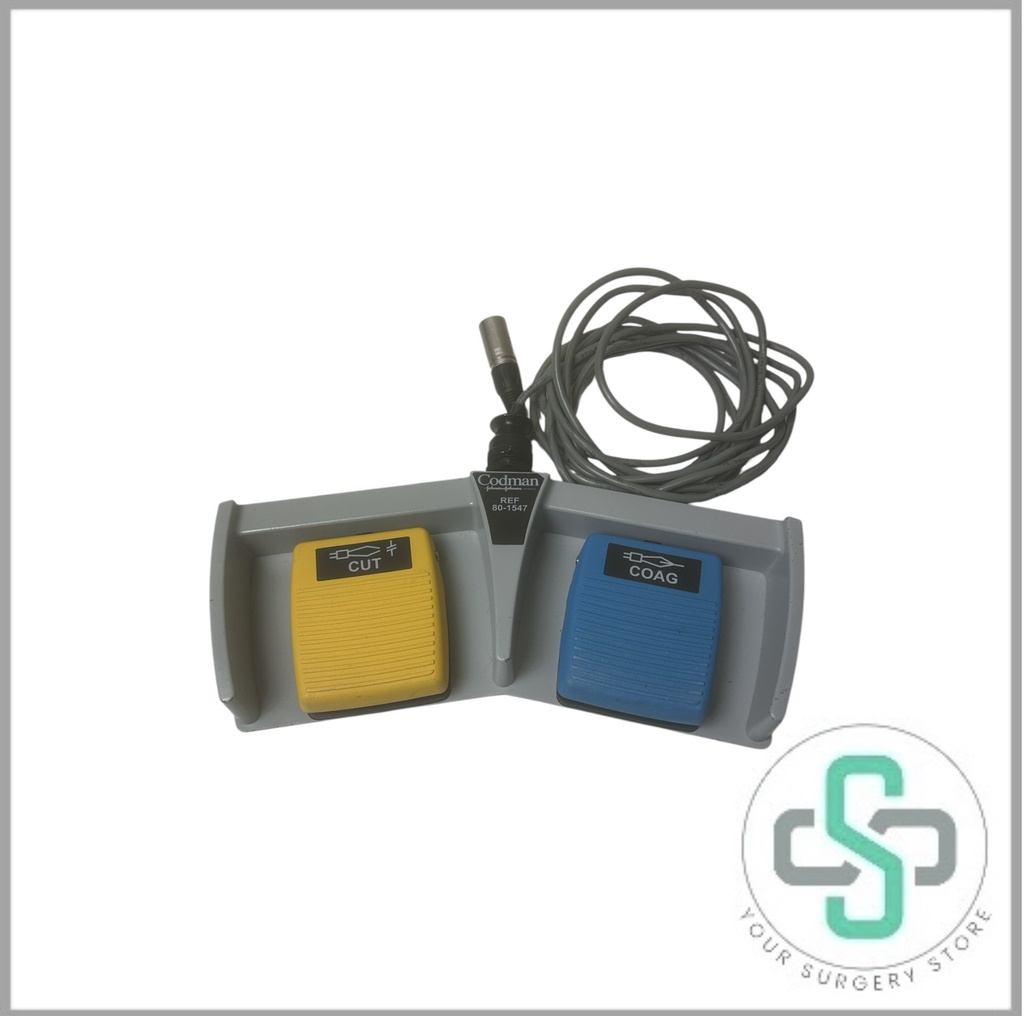 80-1547 - CODMAN CUT & COAG FOOT PEDAL (USED)