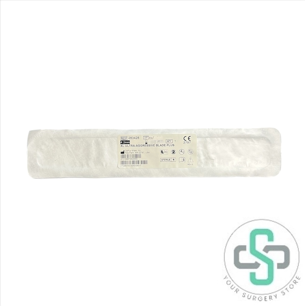 283428 - DEPUY MITEK XL ULTRA-AGGRESSIVE BLADE PLUS, 4.2MM