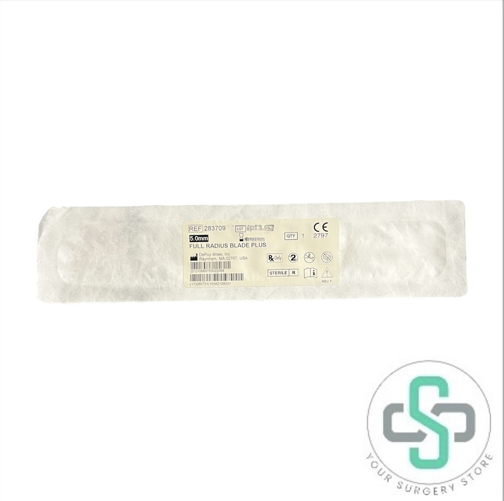 283709 - DEPUY MITEK FULL RADIUS BLADE PLUS, 5.0MM
