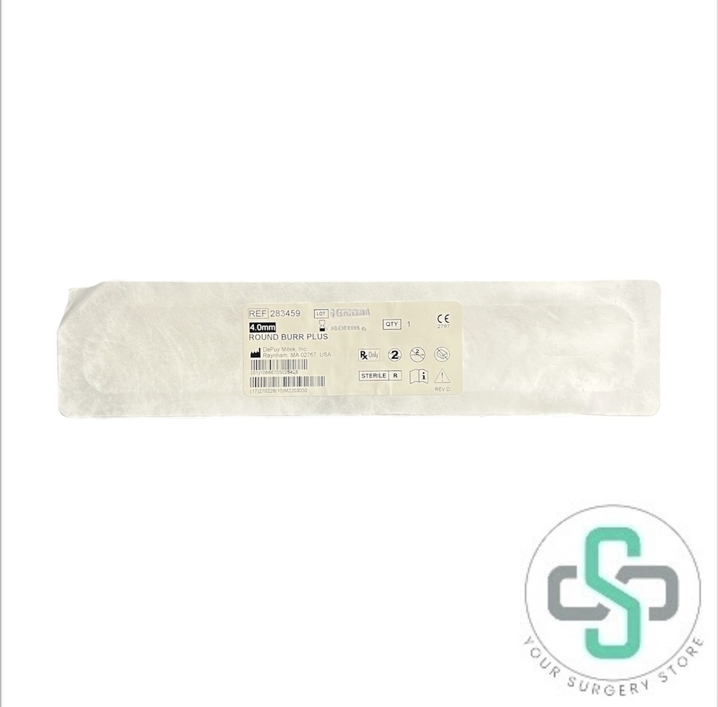 283459 - DEPUY MITEK ROUND BURR PLUS, 4.0MM