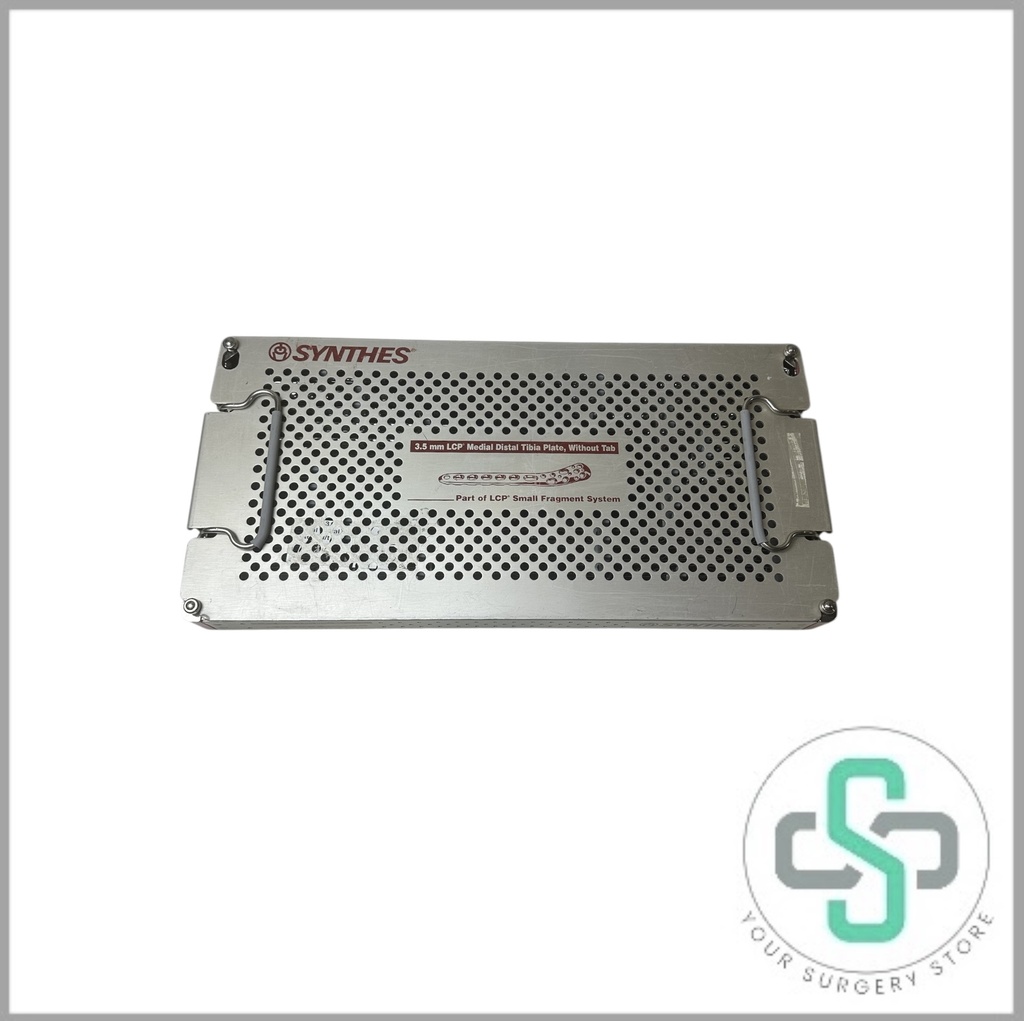 3.5MM LCP MEDIAL DISTAL TIBIA PLATE WITHOUT TAB (USED)