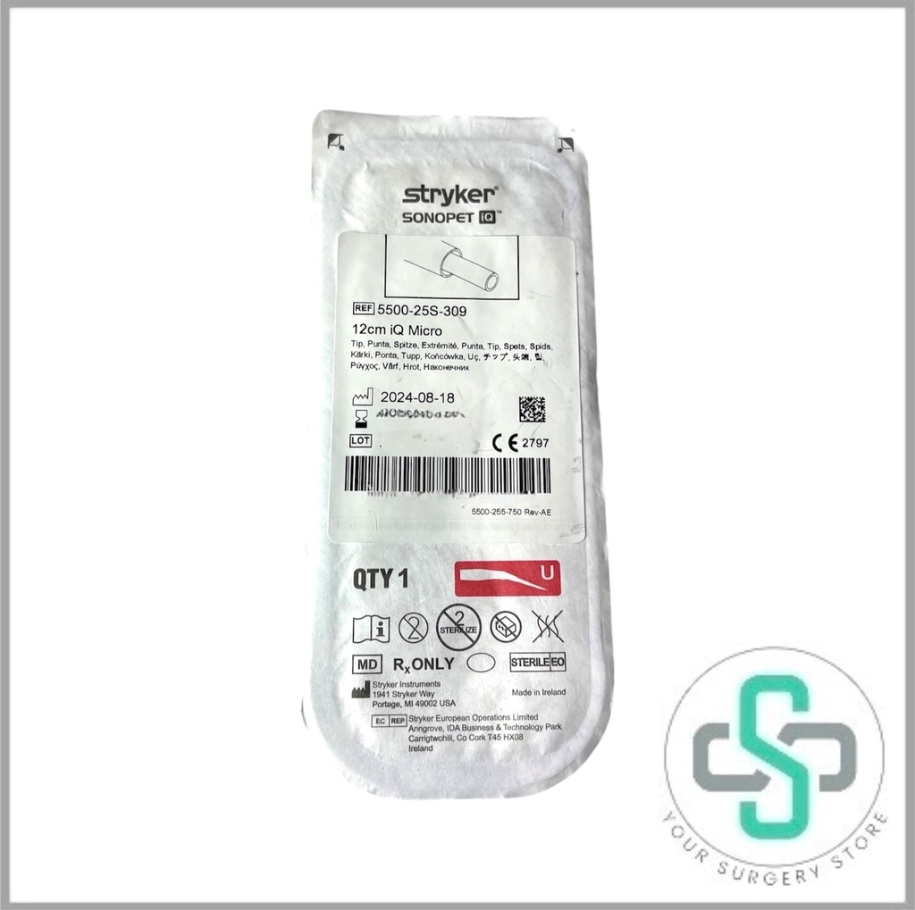5500-25S-309 - STRYKER SONOPET IQ MICRO, 12CM 