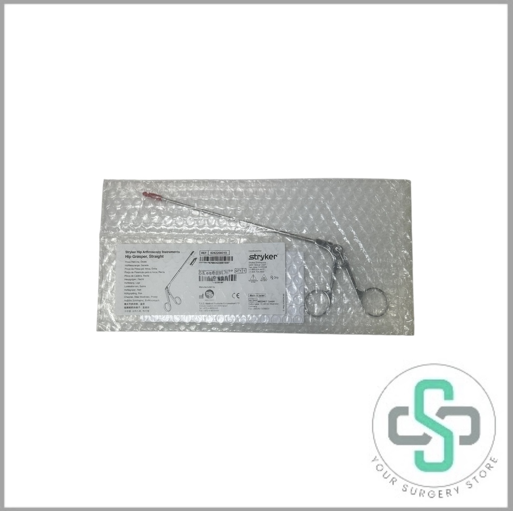 242-200-010 - STRYKER HIP GRASPER, STRAIGHT (NEW)