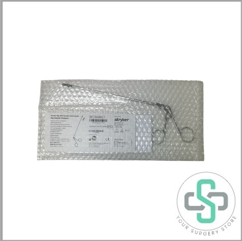 242-200-015 - STRYKER HIP SUTURE GRASPER (NEW)