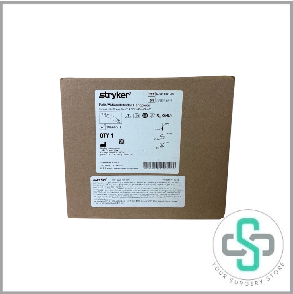 6290-100-000 - STRYKER PELLO MICRODEBRIDER HANDPIECE (NEW)