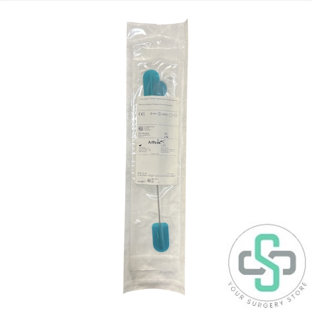 AR-9207S - ARTHREX PIN SET, UNIVERS II, STERILE (INCLUDES 2.8MM STEINMANN PIN AND TWO 1.6MM KIRSCHNER WIRES) 