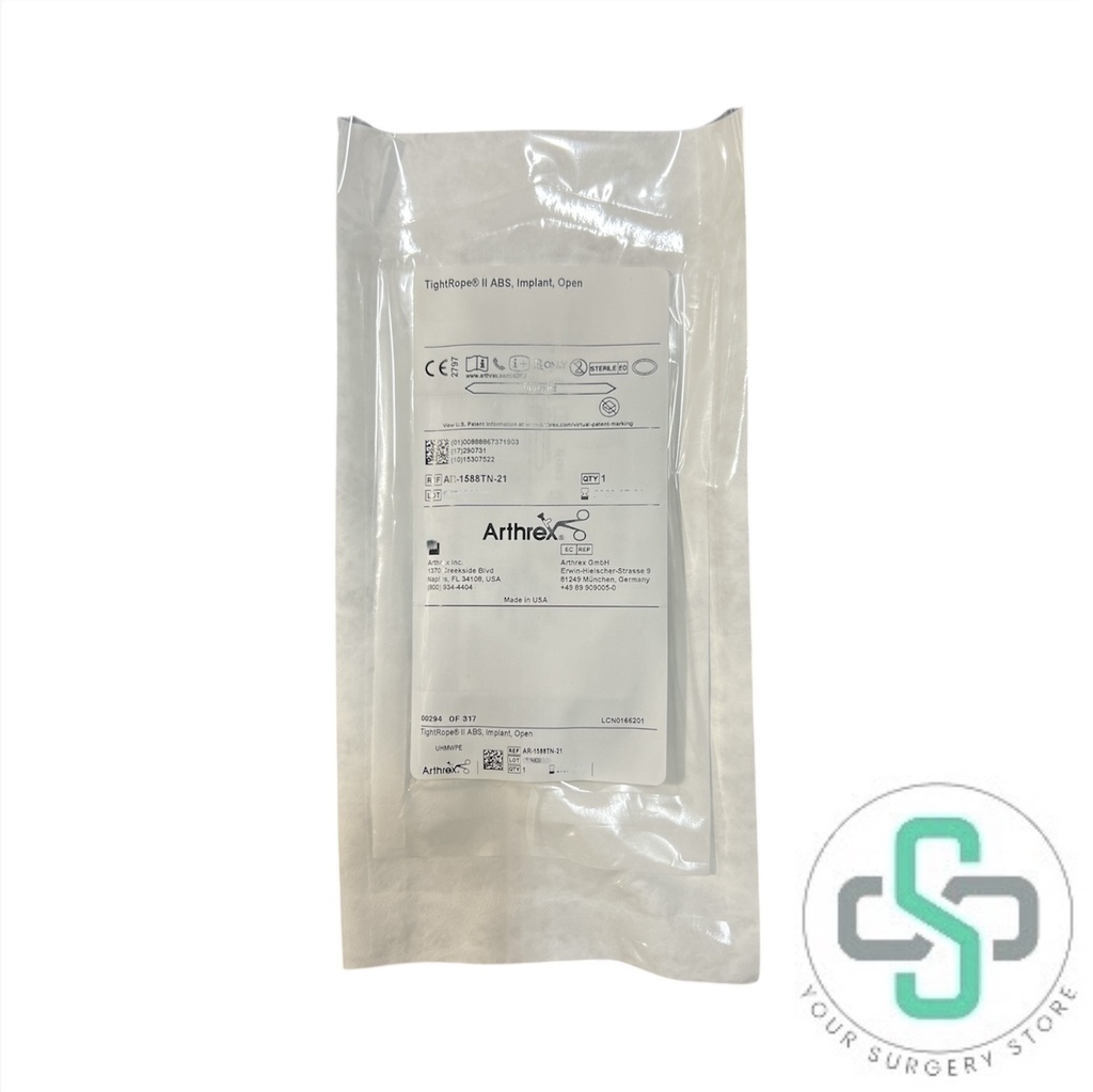 AR-1588TN-21 - ARTHREX TIGHTROPE II ABS, IMPLANT, OPEN TYPE