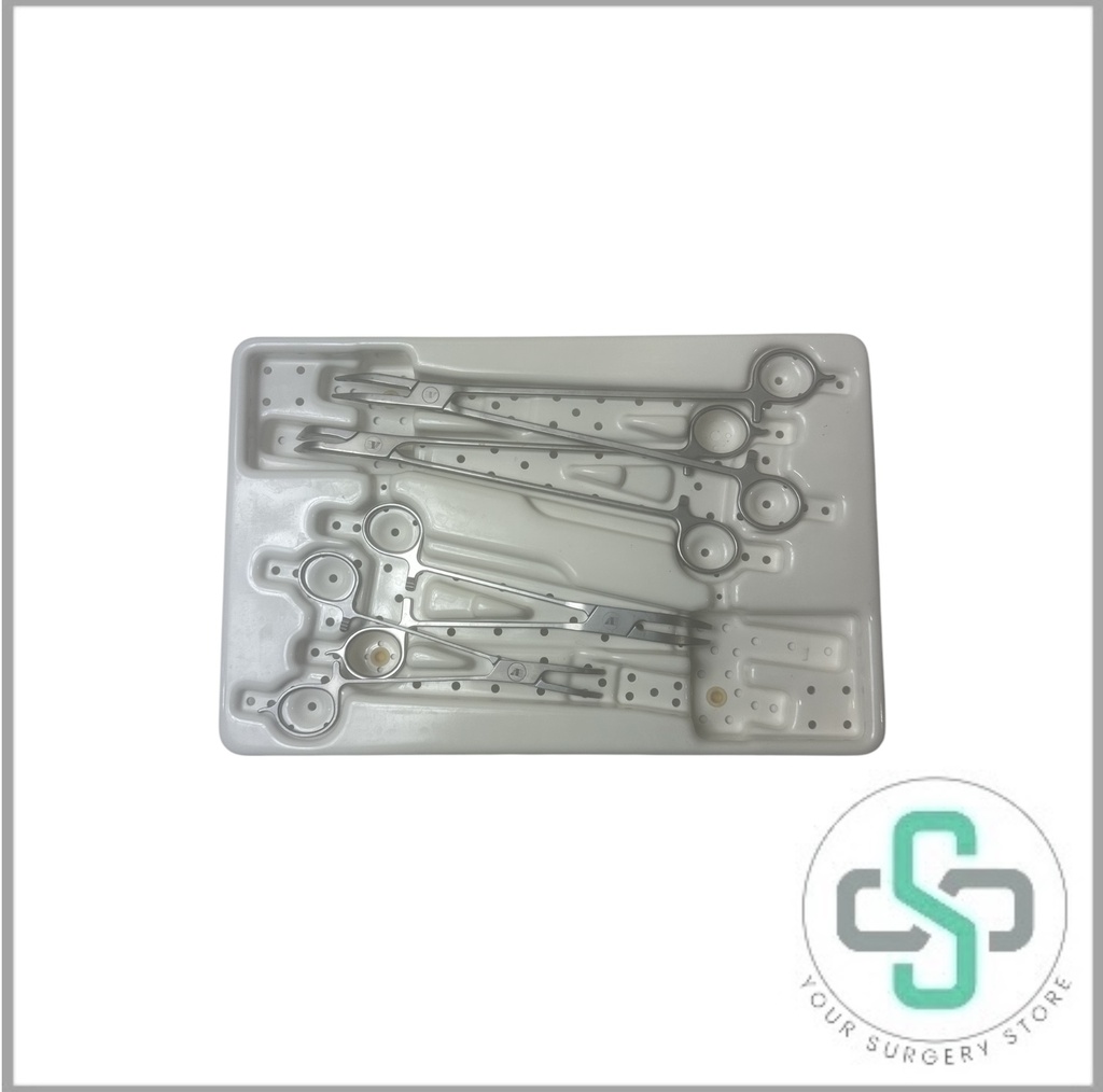 LS0200 - COVIDIEN VALLEYLAB LIGASURE VESSEL SEALING SYSTEM (TRAY W/ 4 PIECES) - NON-STERILE (USED)