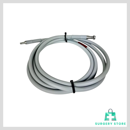 [233-065-010 (Used)] 233-065-010 - STRYKER 6.5MM X 10FT FIBEROPTIC LIGHT CABLE, GREY (USED)