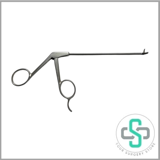 [32.10019 (Used)] 32.10019 - ConMed Linvatec Straight Low-Profile Forceps, 2.75 mm x 130 mm, Radiused Tip (USED)