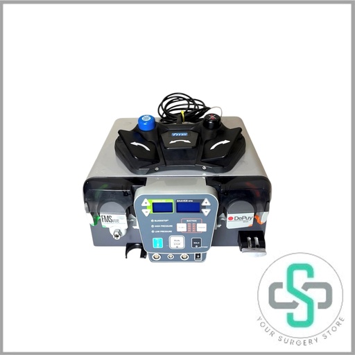 [284002 (Used)] 284002 - DEPUY MITEK FMS VUE FLUID MANAGEMENT SYSTEM & TISSUE DEBRIDEMENT SYSTEM W/ 5-WAY FOOTPEDAL (283573) (USED)