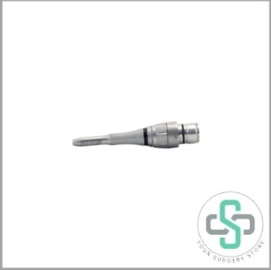 [5407-120-450 (Used)] 5407-120-450 - STRYKER SIGNATURE ELITE STRAIGHT ATTACHMENT, 7CM, BLACK (USED)