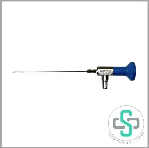 [502-343-030 (Used)] 502-343-030 - STRYKER 2.7MM 30 DEGREE ARTHROSCOPE, EYEPIECE, SPEEDLOCK, 120MM, AUTOCLAVABLE (USED)