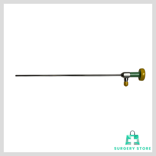 [502-537-010 (Used)] STRYKER AIM LAPAROSCOPE 5.4MM 0 DEGREE, 30CM AUTOCLAVABLE (GREEN) (USED)