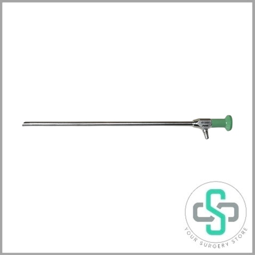 [502-937-030 (Used)] 502-937-030 - STRYKER AIM LAPAROSCOPE, 10MM 30 DEGREE, 30CM, AUTOCLAVABLE (GREEN) (USED)