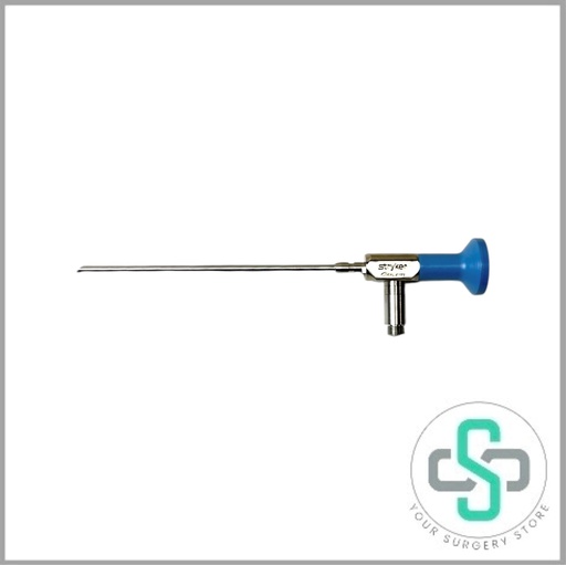 [502-104-045 (Used)] 502-104-045 - STRYKER IDEAL EYES HD ARTHROSCOPE, 4.0MM 45 DEGREE, EYEPIECE, SPEED-LOCK, AUTOCLAVABLE (USED)