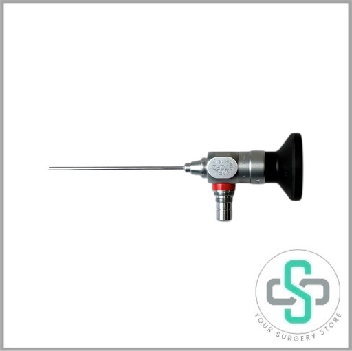 [28305BA (Used)] 28305BA - KARL STORZ HOPKINS FORWARD-OBLIQUE ARTHROSCOPE, 1.9MM 30 DEGREE, 6.5CM, RED, AUTOCLAVABLE