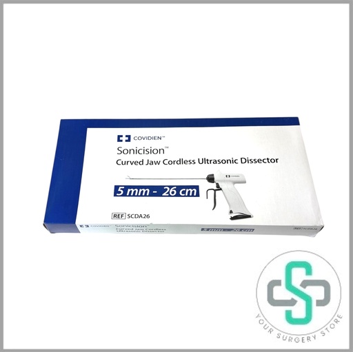 [SCDA26] SCDA26 - COVIDIEN SONICISION CURVED JAW CORDLESS ULTRASONIC DISSECTOR, 5MM - 26CM