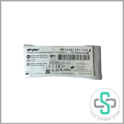[5100-337-134] 5100-337-134 - STRYKER LONG TAPERED RECIPROCATING BLADE, LONG 