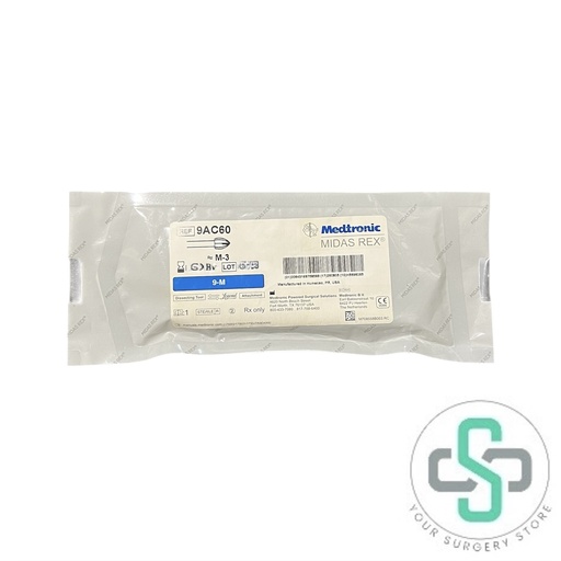 [9AC60] 9AC60 - MEDTRONIC MIDAS REX DISSECTING TOOL ATTACHMENT, M-3/9-M (BLUE) 