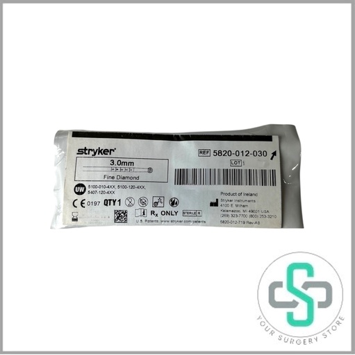 [5820-012-030] 5820-012-030 - STRYKER 3.0MM DIAMOND ROUND 