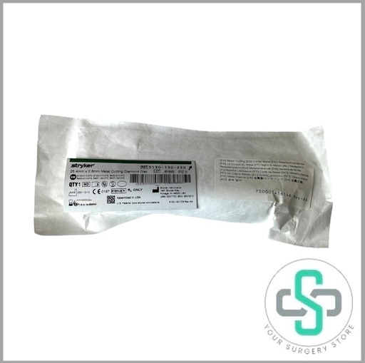 [5130-130-250] 5130-130-250 - STRYKER 25.4MM X 0.8MM METAL CUTTING DIAMOND DISC 