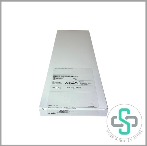 [AR-3600DC] AR-3600DC - ARTHREX DISPOSABLES KIT, FOR FIBERTAK SUTURE ANCHOR WITH 1.6MM DRILL, CURVED SPEAR AND OBTURATOR 