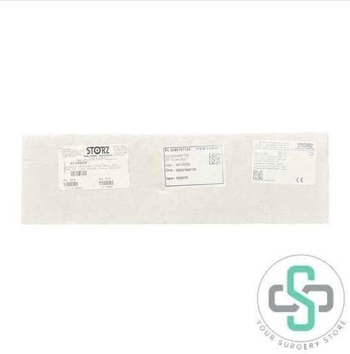 [451000B (New)] 451000B - KARL STORZ BLAKESLEY RHINOFORCE STRGHT NASAL FRCPS THRU CUT, TISSUE SPARING, 3MM X 13CM (NEW)
