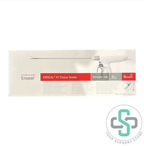 [NSLX137S] NSLX137S - ETHICON ENSEAL X1 STRAIGHT JAW ADVANCED BIPOLAR TISSUE SEALER, 37CM, STRAIGHT TIP