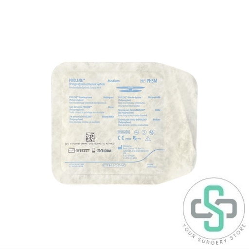 [PHSM] PHSM - ETHICON PROLENE (POLYPROPYLENE) HERNIA SYSTEM NONABSORBABLE SYNTHETIC SURGICAL MESH, MEDIUM
