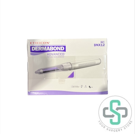 [DNX12 (Box Of 12)] DNX12 - ETHICON DERMABOND ADVANCED TOPICAL SKIN ADHESIVE, 0.7ML (BOX OF 12)