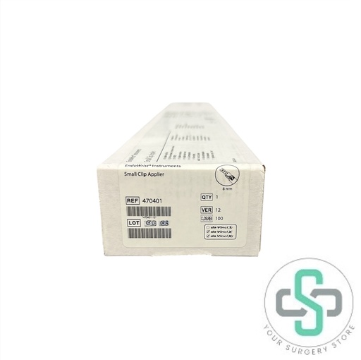 [470401] 470401 - INTUITIVE SURGICAL DA VINCI XI ENDOWRIST INSTRUMENTS SMALL CLIP APPLIER, 8MM (100 CLOSURES)
