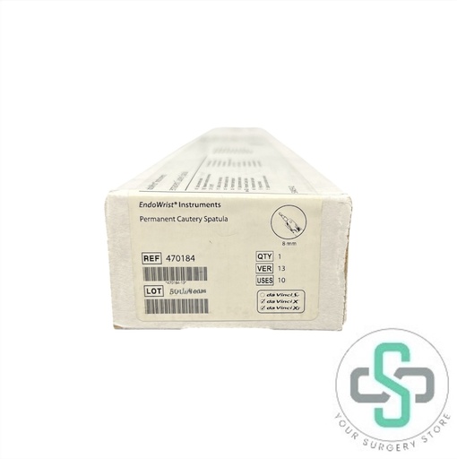 [470184]  470184 - INTUITIVE SURGICAL DA VINCI XI ENDOWRIST INSTRUMENTS PERMANENT CAUTERY SPATULA, 8MM (10 USES)