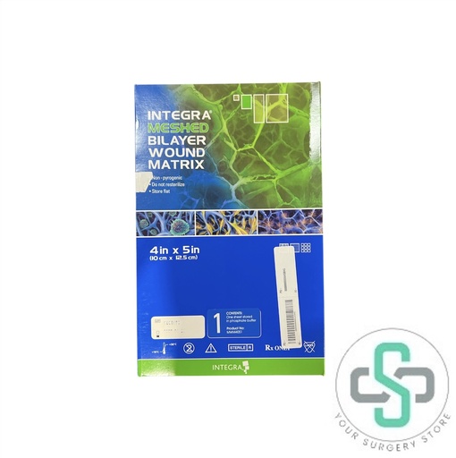 [MWM4051] MWM4051 - INTEGRA MESHED BILAYER WOUND MATRIX, 4" x 5" (10CM X 12.5CM)