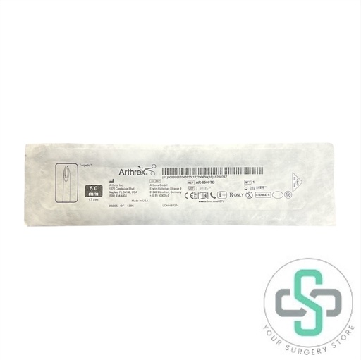 [AR-8500TD] AR-8500TD - ARTHREX COOLCUT TORPEDO, 5.0MM X 13CM (LIME)