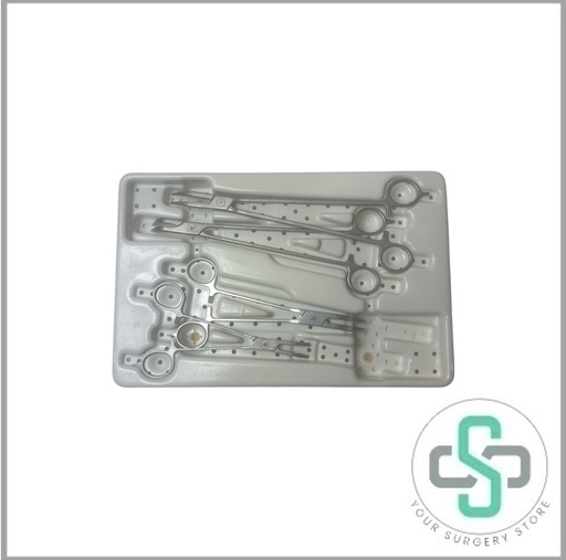 [LS0200 (Used)] LS0200 - COVIDIEN VALLEYLAB LIGASURE VESSEL SEALING SYSTEM (TRAY W/ 4 PIECES) - NON-STERILE (USED)